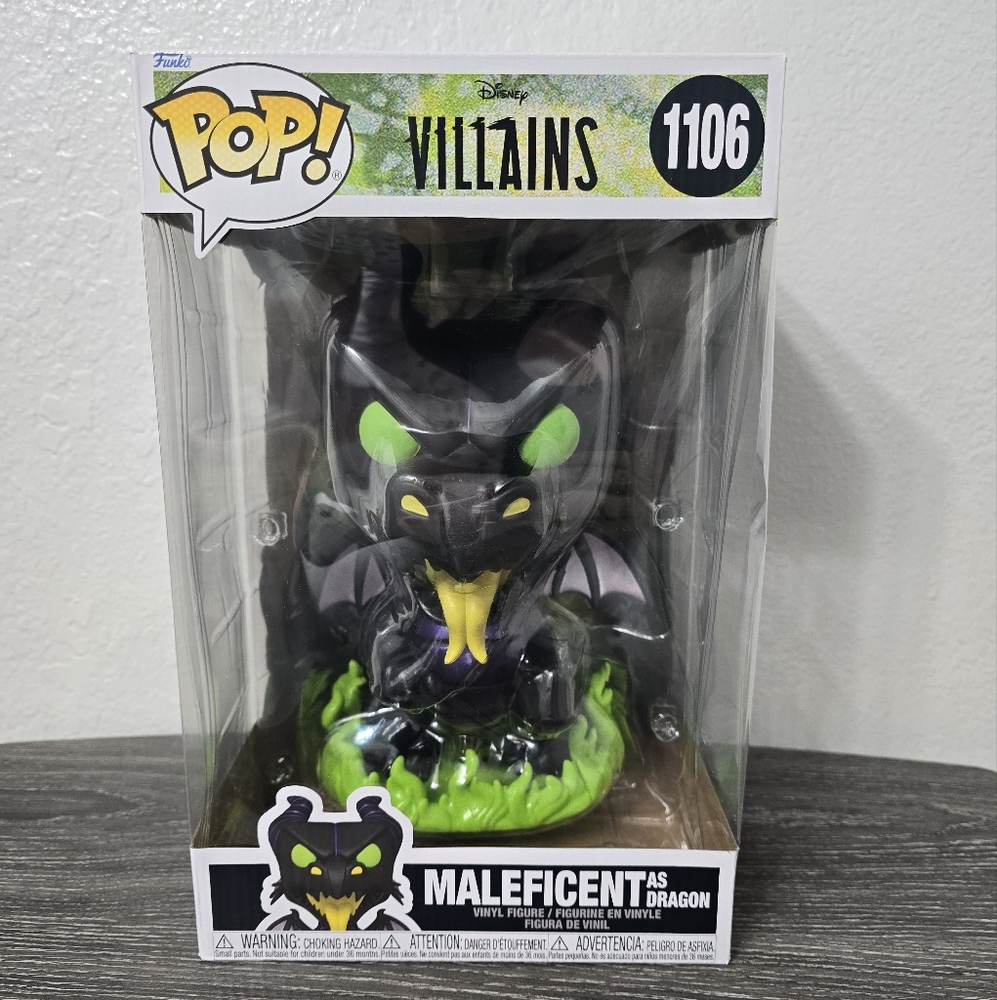 Funko Pop! Disney Villains Maleficent as Dragon Figure